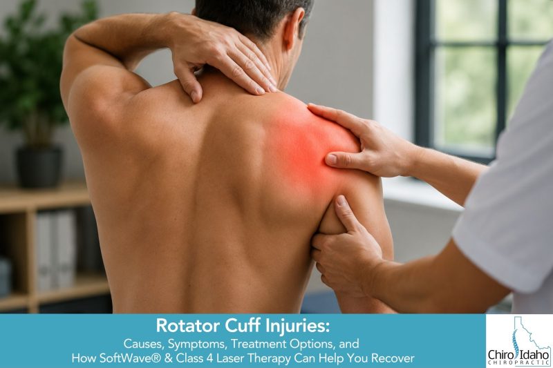 Rotator Cuff Injuries Causes, Symptoms, Treatment Options, and How SoftWave® & Class 4 Laser Therapy Can Help You Recover